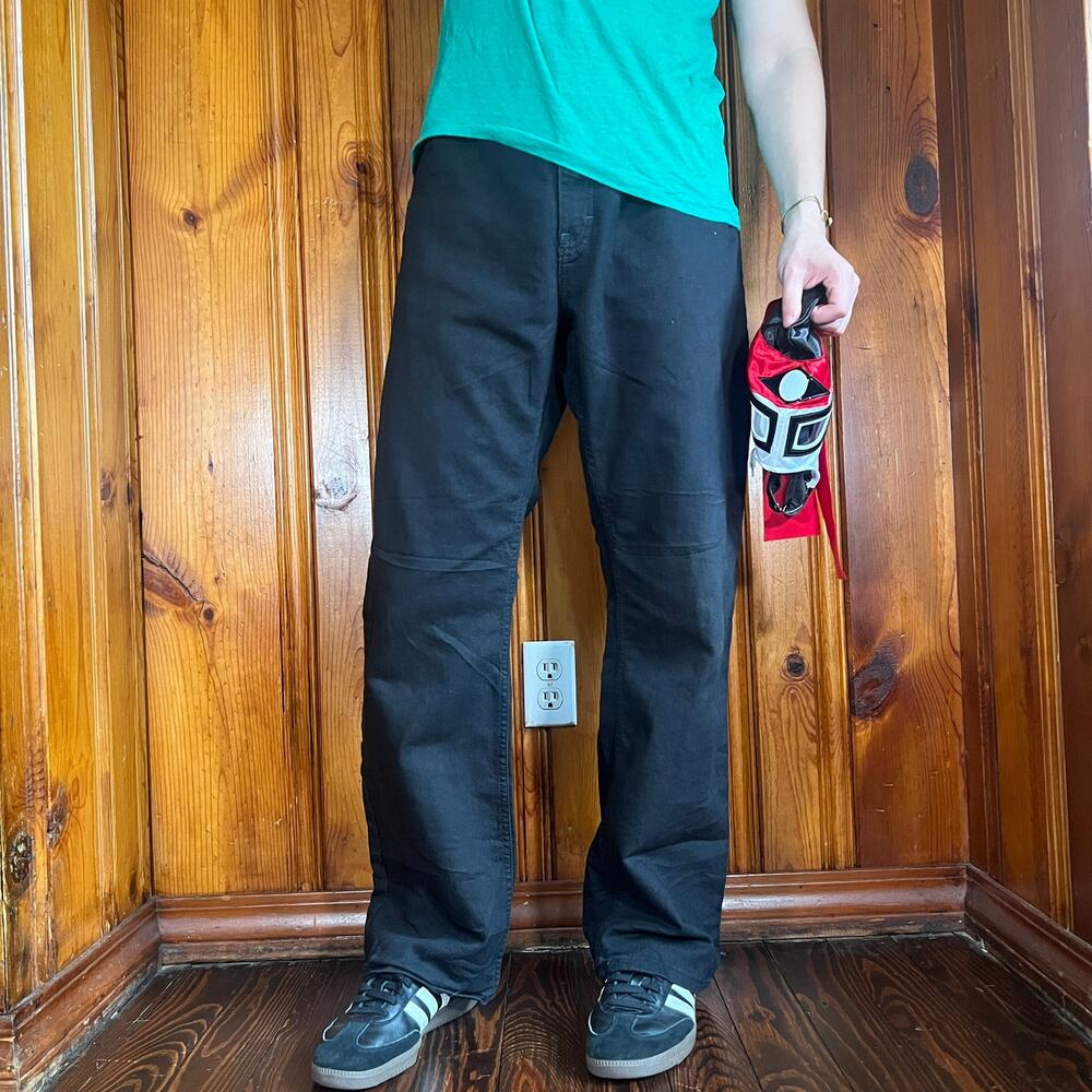 Dickies 40x30 Y2K Work Pants Black Straight